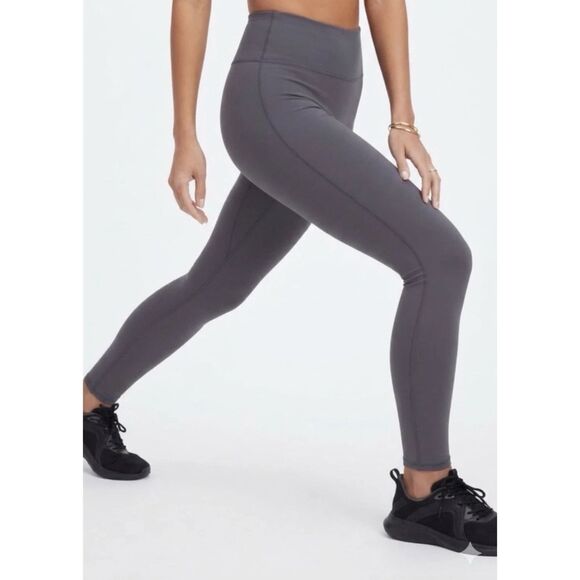 Fabletics Pants - Fabletics Trinity Motion 365 Leggings Womens L High Waist Pocket Raincloud New